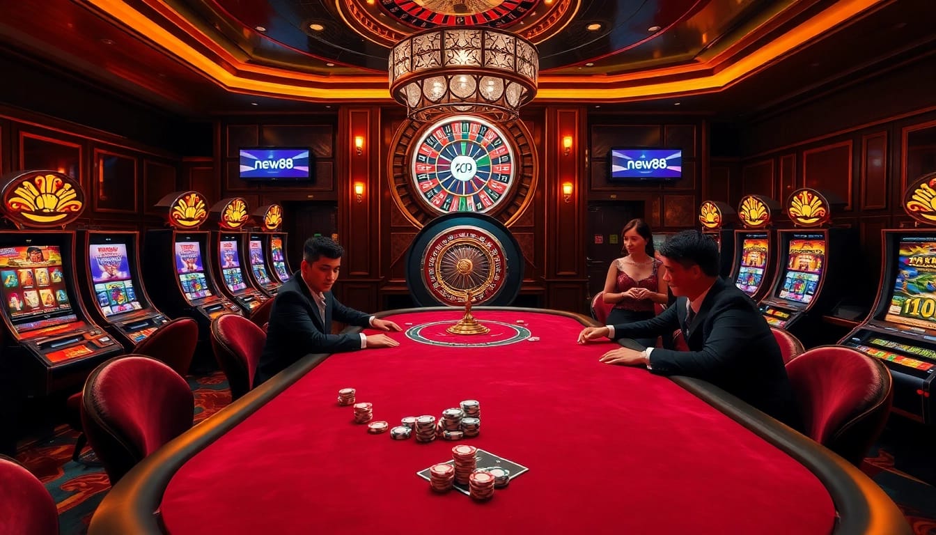 Experience the excitement of gambling at https://new88.help/ with vibrant casino games and luxury ambiance.