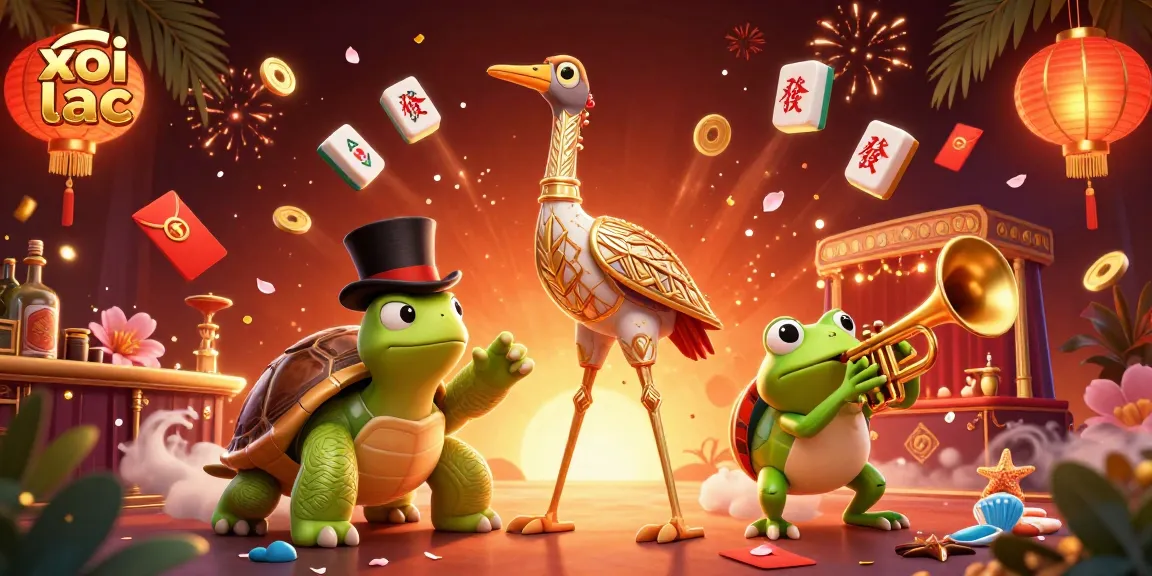 xoi lac delivers vibrant online casino gaming experiences amidst festive patterns and engaging visuals.