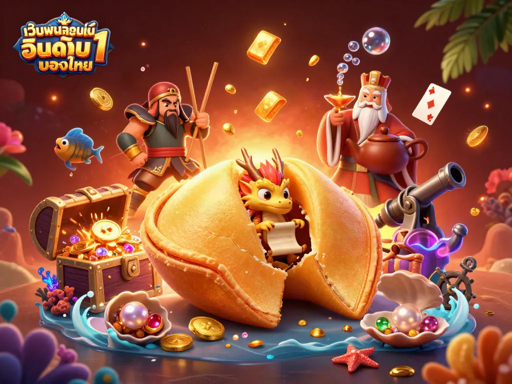 เล่นคาสิโนออนไลน์อย่างมืออาชีพที่ เว็บพนันออนไลน์ อันดับ 1 ของไทย ด้วย Fortune Cookie และมังกร