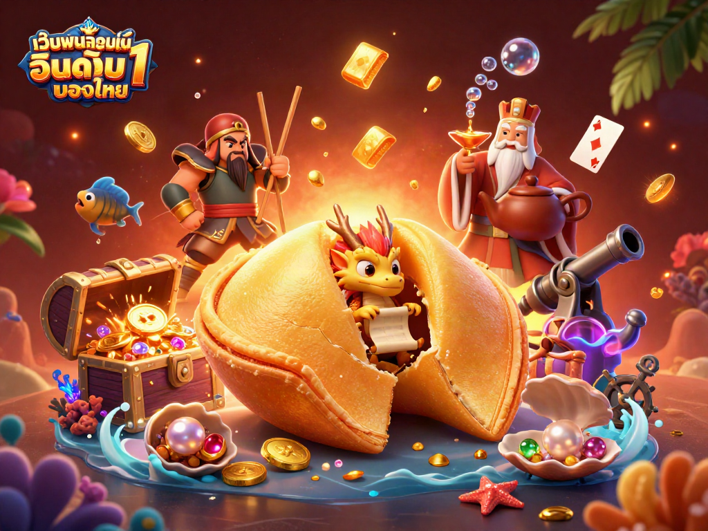 เล่นคาสิโนออนไลน์อย่างมืออาชีพที่ เว็บพนันออนไลน์ อันดับ 1 ของไทย ด้วย Fortune Cookie และมังกร