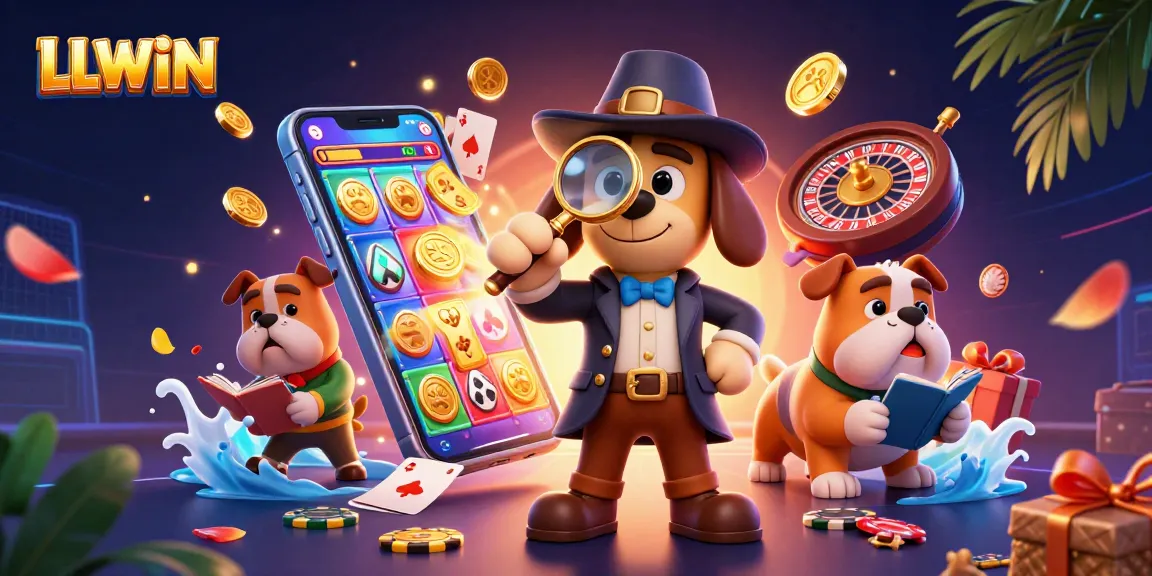 Play engaging games at LLWIN with 3D detective characters uncovering exciting gambling treasures.
