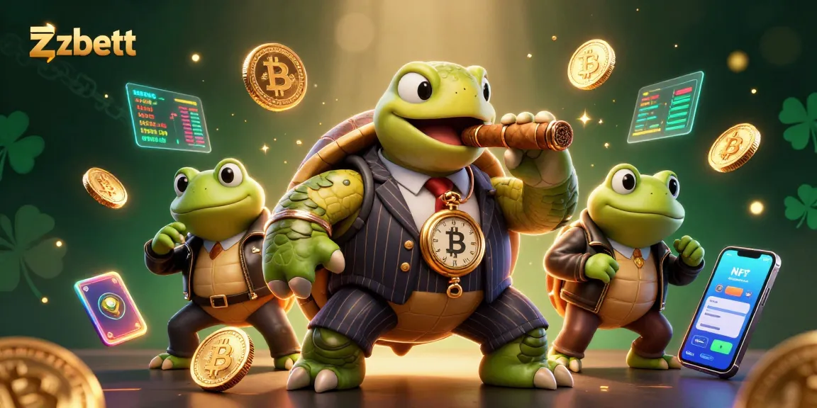 Engage with zbett as you explore a cartoon casino world led by a mobster turtle and frog enforcers.