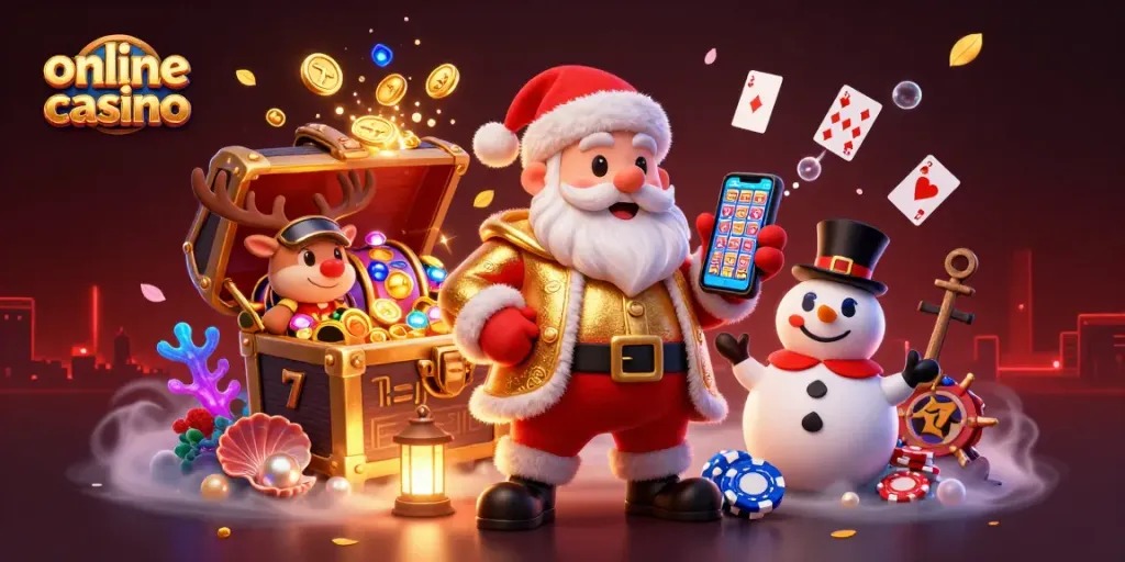 Scopri il mondo degli online casino con divertenti personaggi in un'illustrazione vibrante.