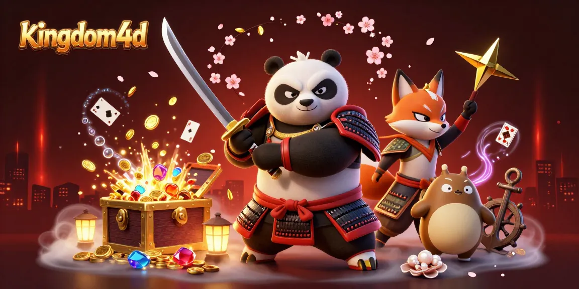 Bermain di kingdom4d dengan samurai panda dan ninja fox, mengejar kemenangan lotere secara mengasyikkan.