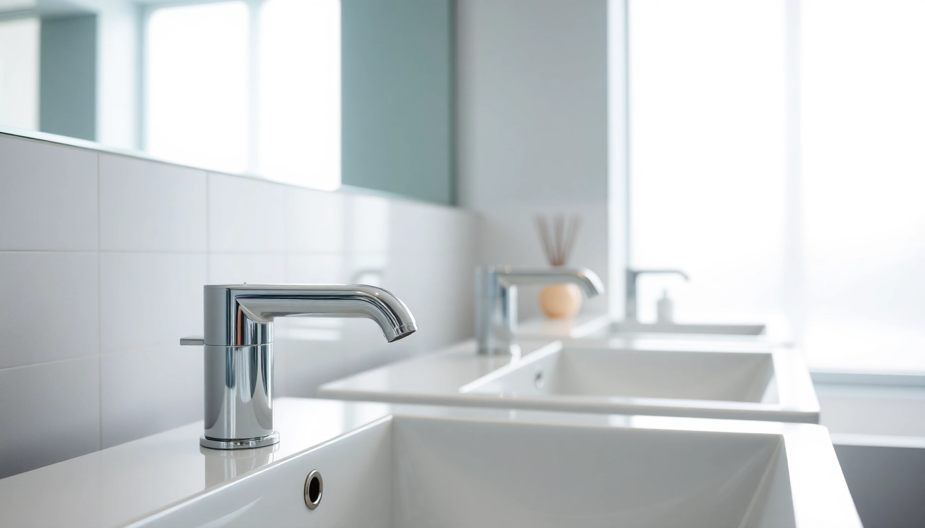 Sonni sanitär hochwertige Sanitäranlagen in modernem Badezimmer.