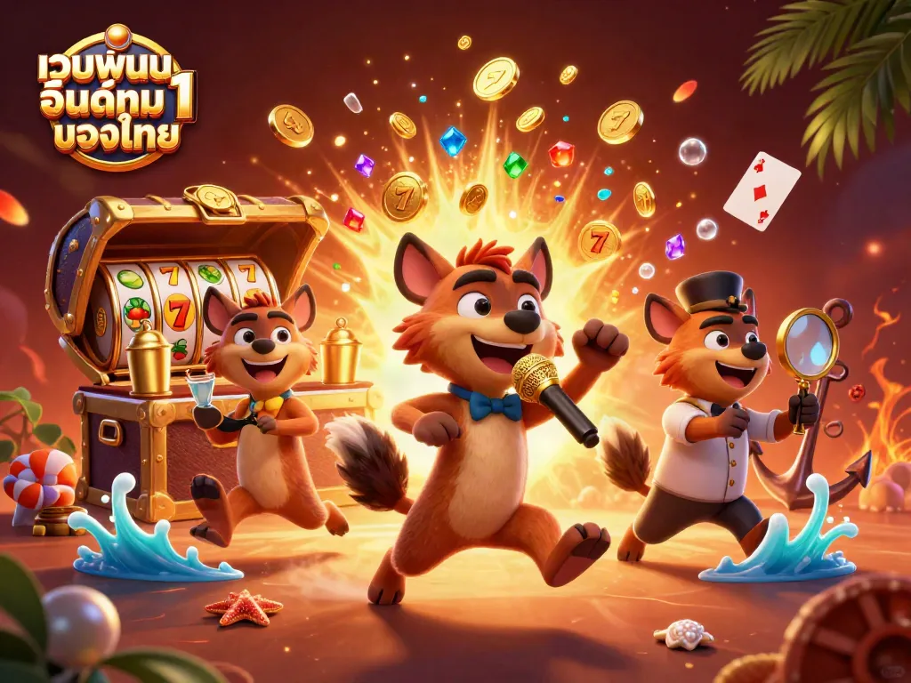 เกมคาสิโนออนไลน์สนุกสนานและรางวัลมากมายใน เว็บพนันออนไลน์ อันดับ 1 ของไทย