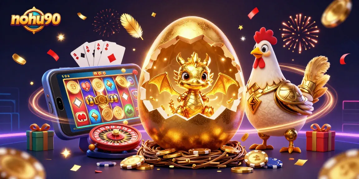 Nohu90 players enjoy big wins with golden dragon jackpot and vibrant slot games.