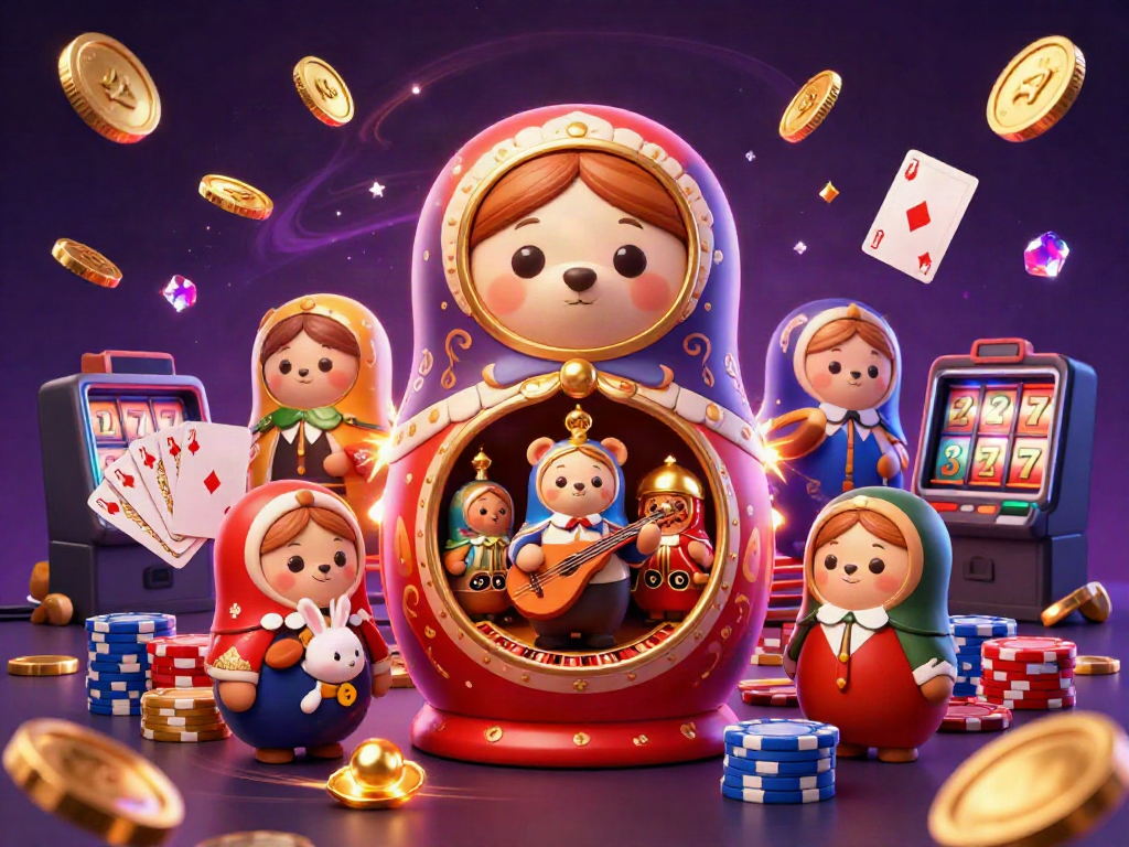 Engage in thrilling casino adventures with mubet, featuring animated characters and vibrant game elements.