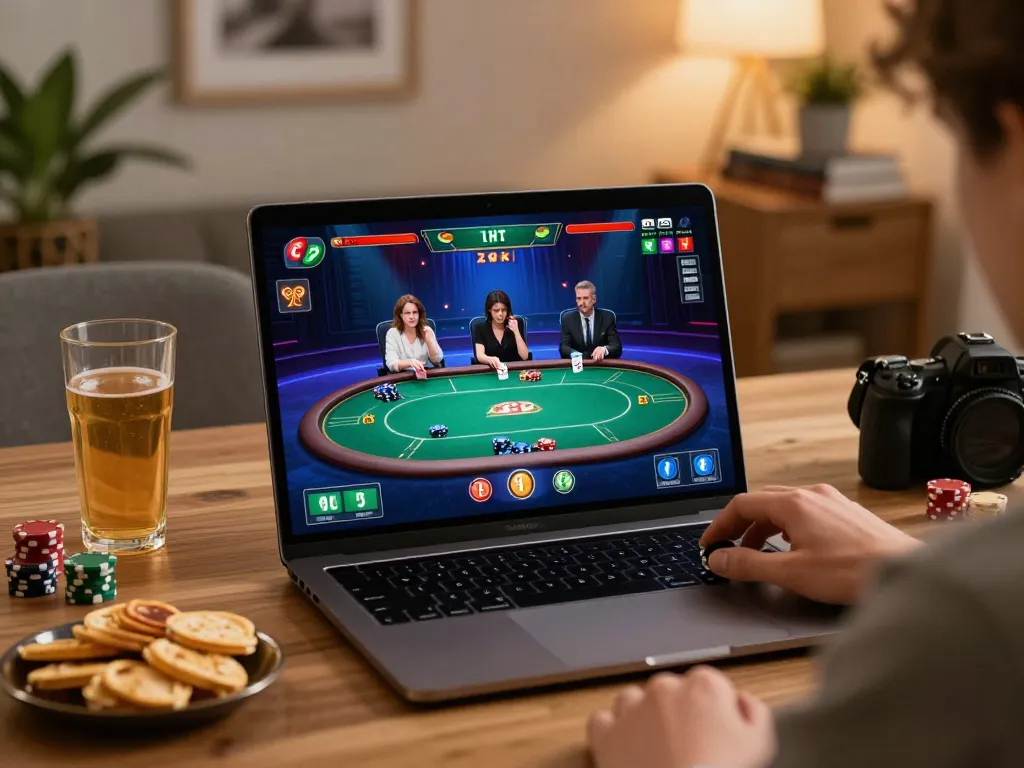 Experience thrilling online poker action with MK8 from the comfort of your home