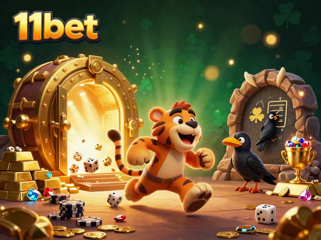 Engage with the dynamic world of 11bet as the caveman and sabertooth duo run a prehistoric casino.