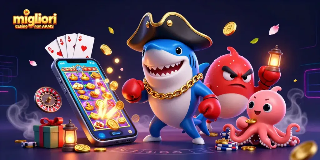 I migliori casino non AAMS offrono giochi avvincenti e bonus entusiastici ai giocatori.