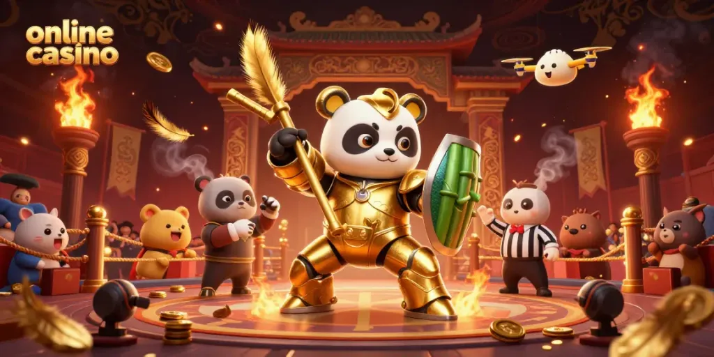 Disfruta de un apasionante casino online con una vibrante escena de actuación en vivo y personajes únicos.