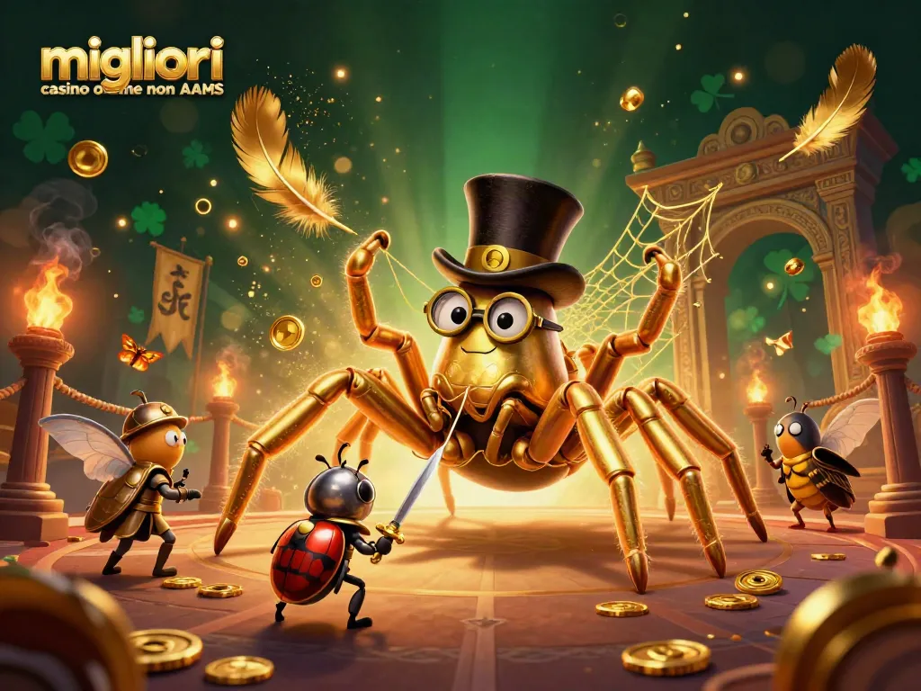 I migliori casino online non AAMS offrono un'esperienza di gioco avvincente con tarantola dorata e cavalieri