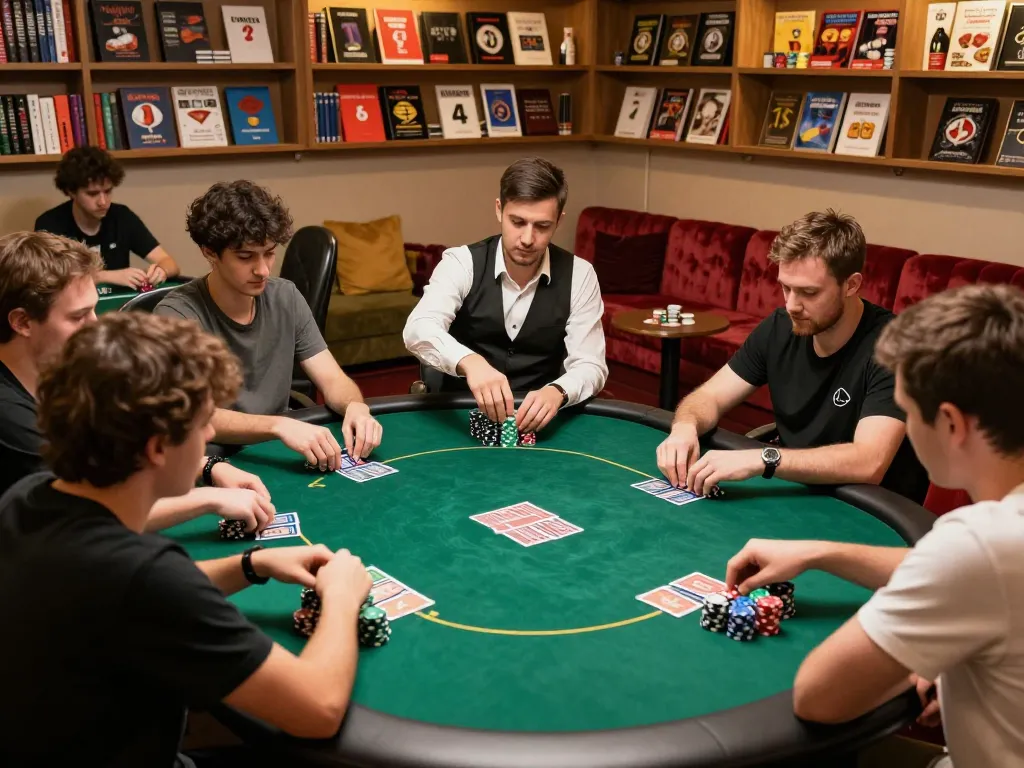 rokok88 players engaging in strategic poker gameplay while managing their bankroll effectively