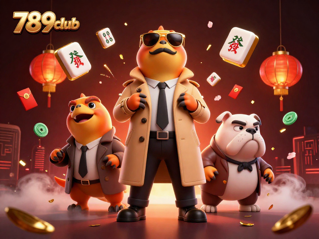 Trải nghiệm hài hước tại 789club với ba raptor trong áo khoác, chơi đùa tại sòng bạc VIP.