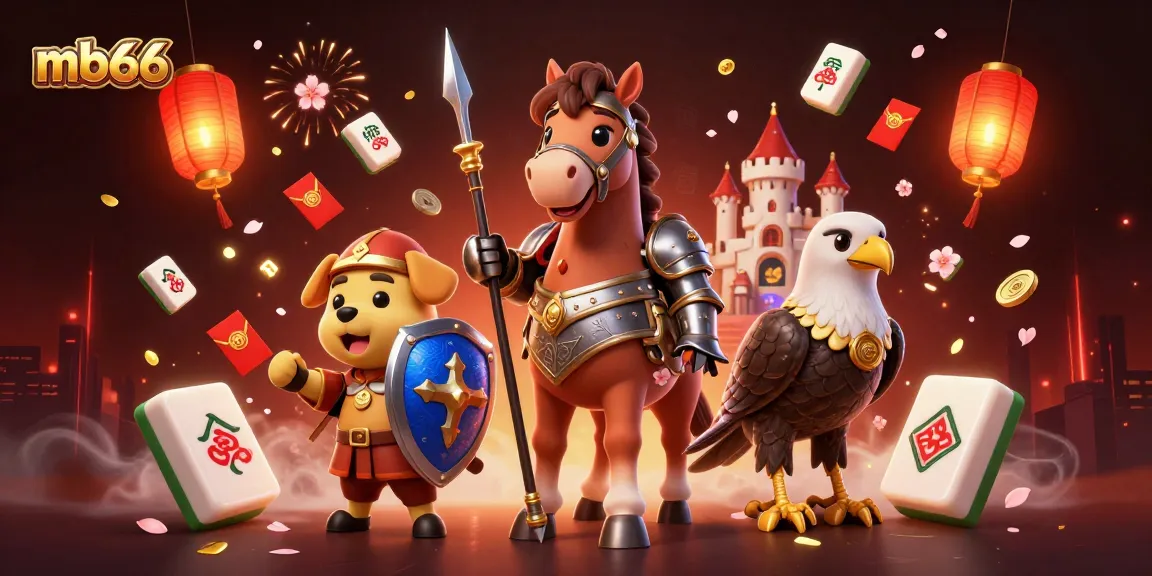 Engage with mb66's vibrant gaming atmosphere featuring knights and casino elements.