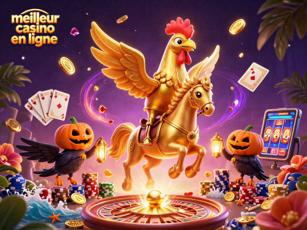 Découvrez le meilleur casino en ligne avec notre illustration captivante sur le jeu et les gains