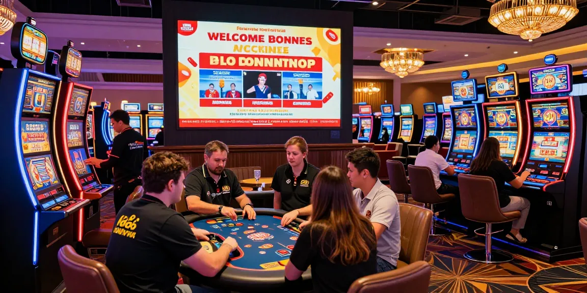 KO66 Casino welcome event with new players celebrating bonuses
